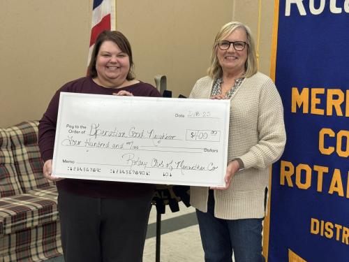 President Melissa Truhillo and Operation Good Neighbor Coordinator Beth Hadley November 18 2025.jpg