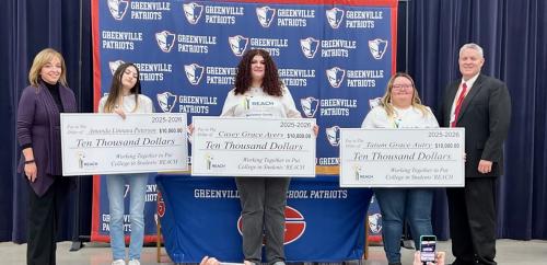 Greenville Middle School reach Scholars Tatum Grace Autry, Casey Grace Ayers, Amanda Linnaea Peterson 2025-2026.jpeg